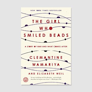 Book cover of The Girl Who Smiled Beads