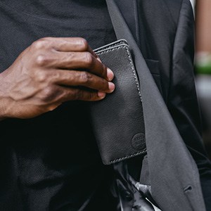 Handcrafted wallet from Haiti-Made