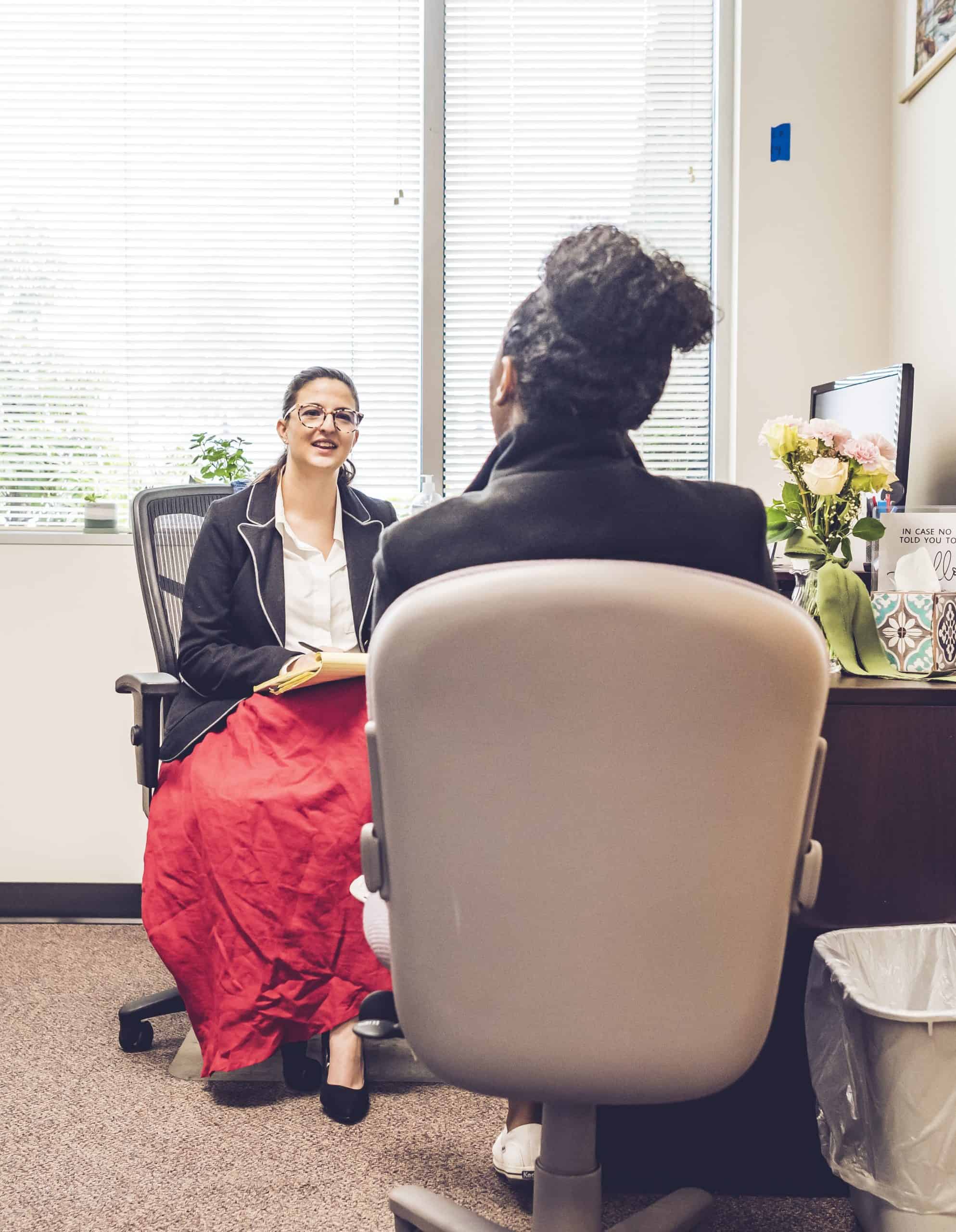 World Relief employees in the office in Seattle, WA, October 20, 2022. Sean Sheridan Photographs.