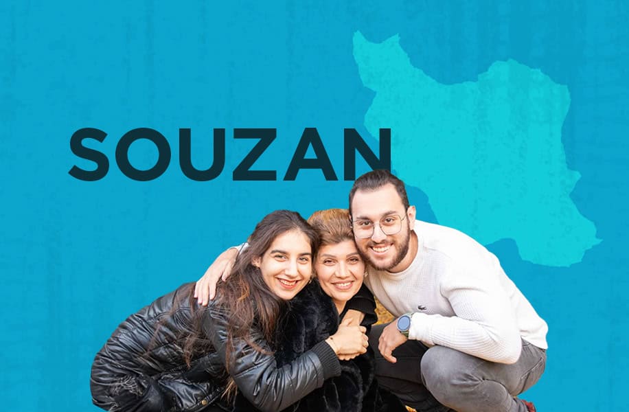 Souzan's refugee story led her from Iran to Spokane. 