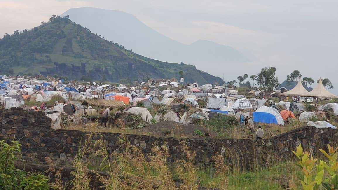 DR Congo is home to the world's largest displacement crisis.