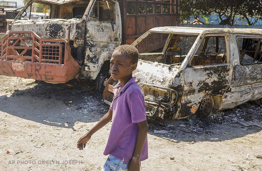 We're responding to urgent humanitarian crises in Haiti and other countries around the world. 