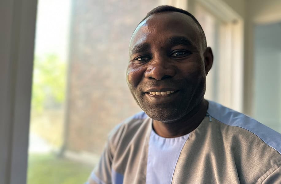 The humanitarian crisis in DR Congo has forced people like John to seek safety in other countries, including the U.S.