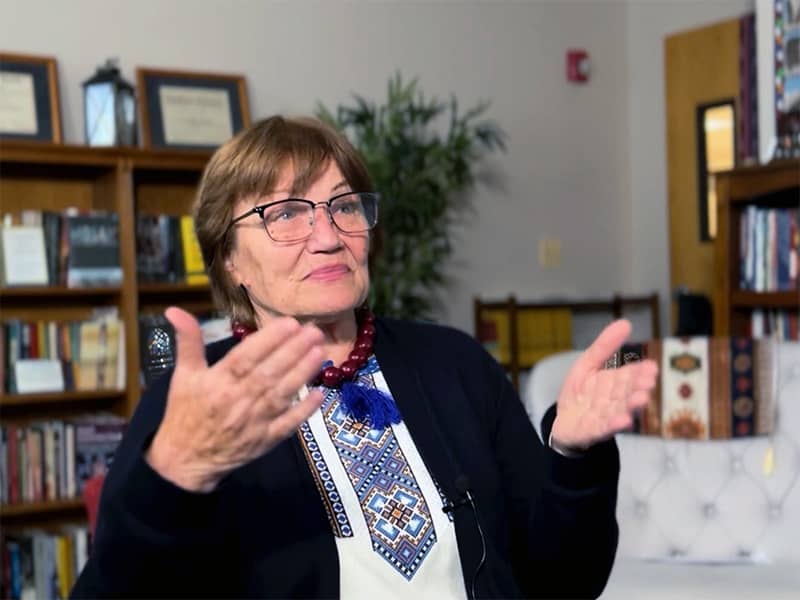 Ludmila has found hope in God’s provision of safety and welcome in the U.S.
