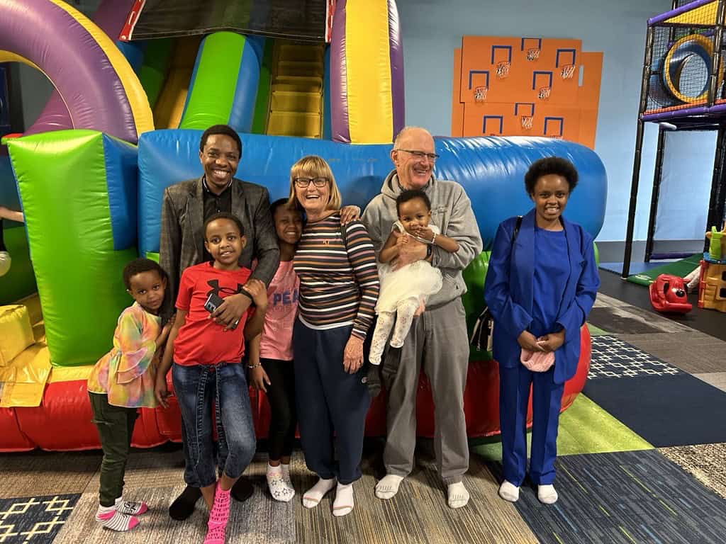 Susie Luby and the refugee family that she volunteers with are stronger together