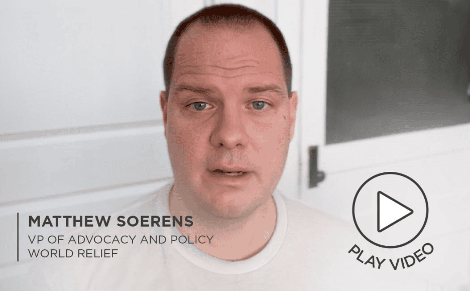 Refugee detention: World Relief VP of Advocacy & Policy Matthew Soerens explains the situation. Play video.